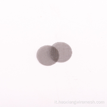 Disco filtro a singolo strato in maglia metallica personalizzata